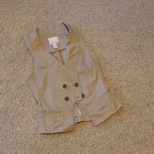 Tan Banana Republic Vest
